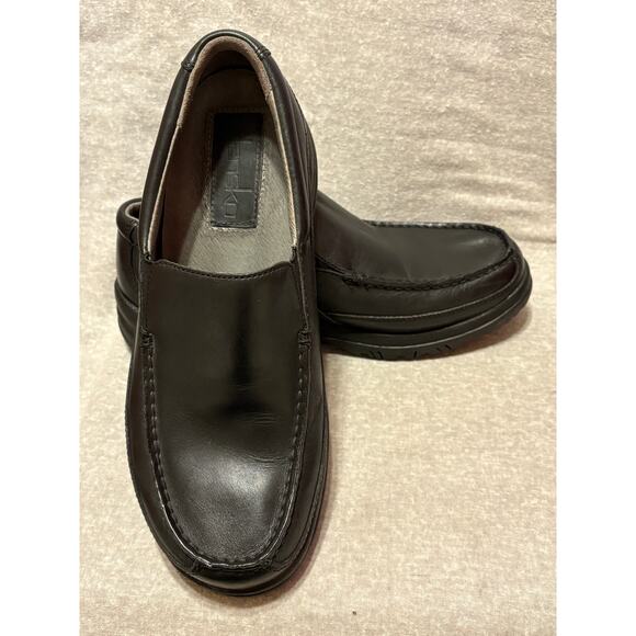 Dansko Men’s 42 (US 8.5-9) Wayne Full Grain Leather Slip Resistant Shoes EUC - Picture 3 of 10